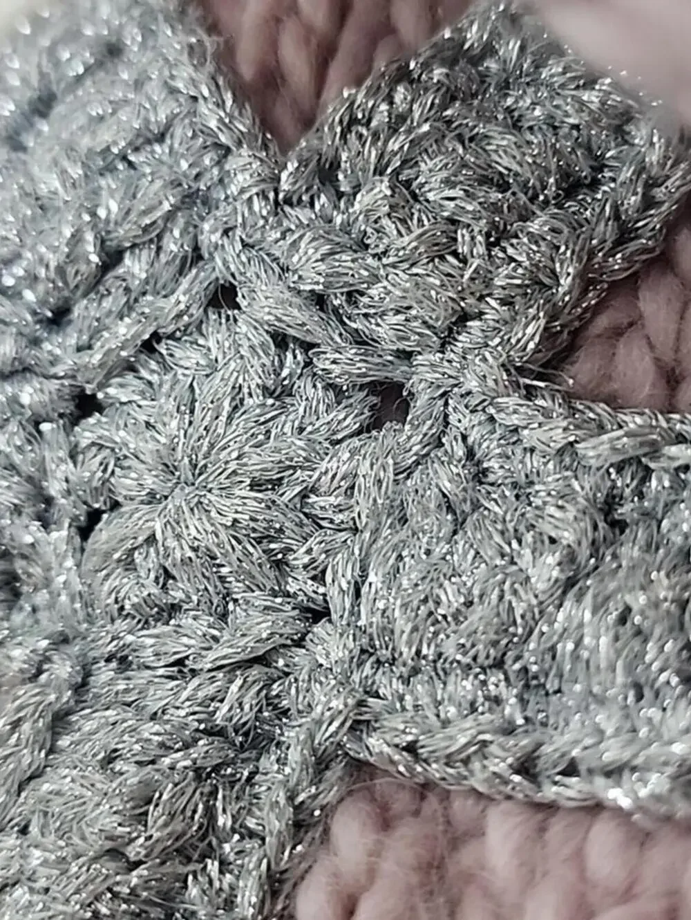 Medium Star Crochet Beanie Hat